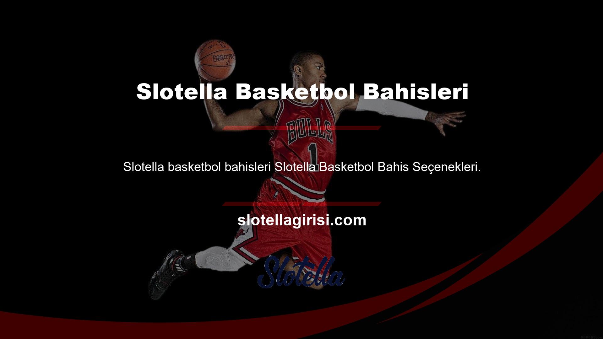 Slotella basketbol bahis seçeneklerinin basketbol bahis seçenekleri alanına bir göz attığınızda, bahis pazarlarının ülke liglerinin yarışmalarında düzenli olarak açıldığını görebilirsiniz ve Avrupa ve dünya liglerinin tüm yarışmaları için bahis deneyimi yaşayabilirsiniz, özellikle NBA