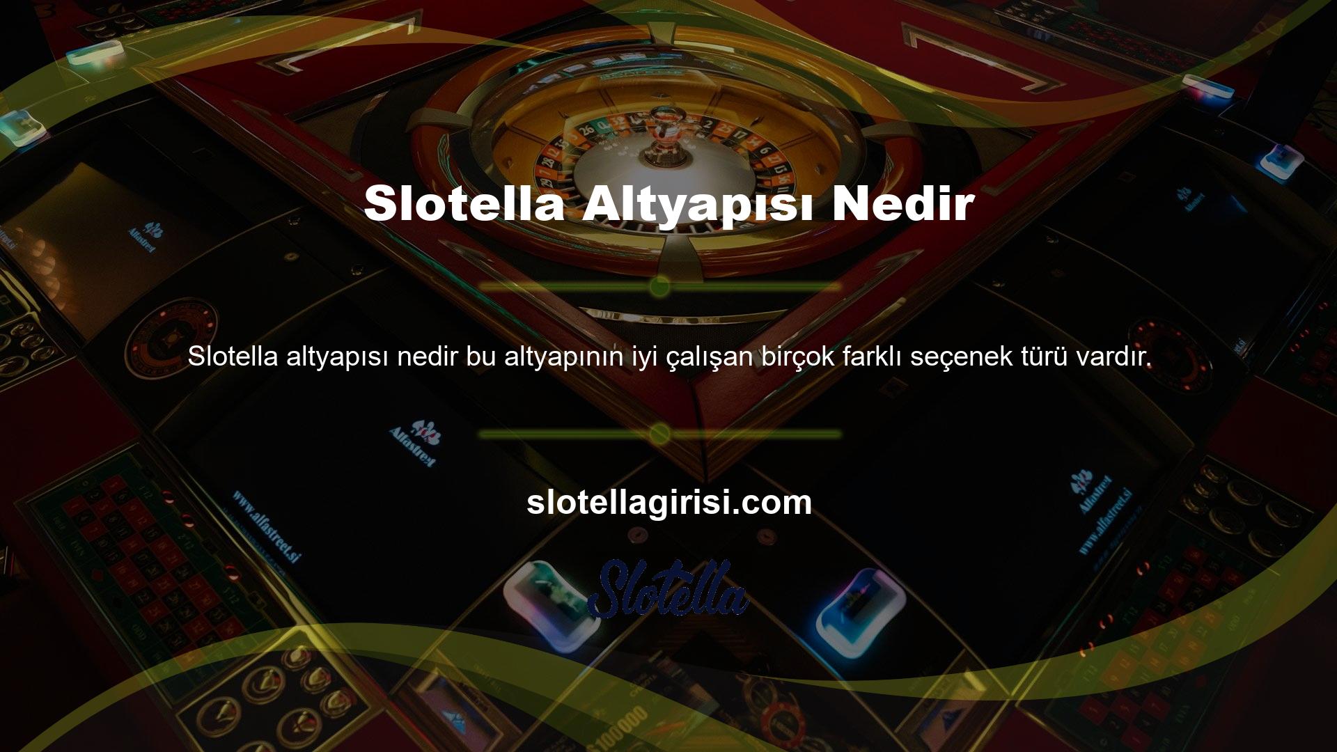 Slotella hizmetleri kontrol etmek için önce giriş yapmanız gerekir